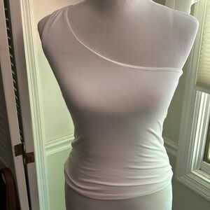 J Crew small one shoulder top
